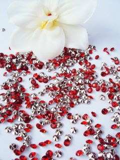 10000pcs Red Silver Diamond Confetti Wedding Decoration