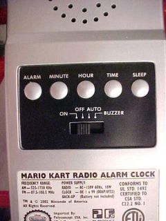  Am FM Clock Radio for Parts or Display Missing Antenna MBXX2