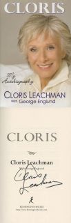 Cloris Leachman Signed Autographed Book Mary Tyler Moore Show DWTS 1st