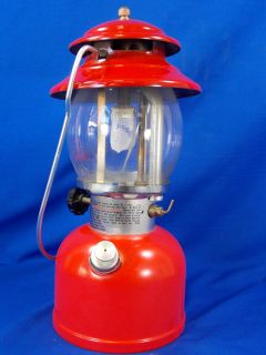Vintage 1977 Red Colman Lantern
