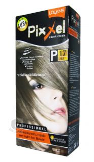 Lolane Pixxel Permanent Ash Gray Grey Hair Dye Color Cream M25