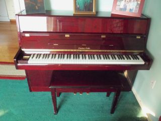 Conover Cable Upright Piano   Very Good Condition