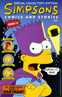 Simpsons Comics and Stories 1·SEALED with Poster·Welsh