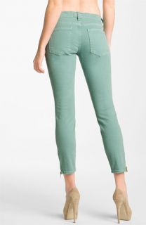 Current/Elliott The Stiletto Skinny Ankle Jeans (Faded Teal)