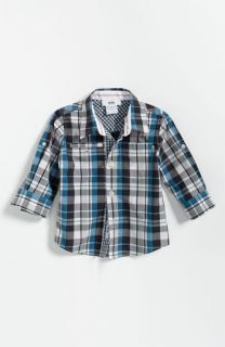 BOSS Kidswear Check Print Shirt (Toddler)
