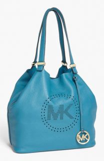 MICHAEL Michael Kors Perforated MK   Large Leather Tote