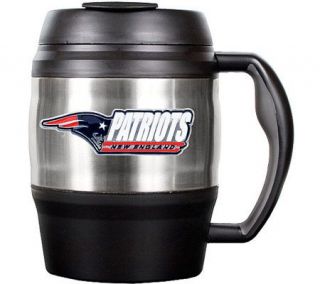 NFL New England Patriots 52oz Stainless Steel Macho Travel Mug 