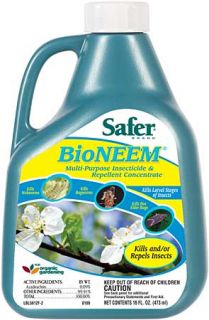 Safer BioNeem Concentrate 16oz   Insecticide 16 ounces pint bio neem