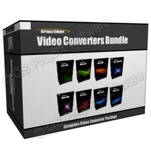 video converters bundle 8 x complete video converter programs for