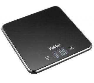 Polder Slimmer 11 lb Capacity Digital Kitchen Scale —