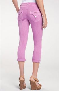 Hudson Jeans Beth Crop Stretch Denim Jeans (Lavender)