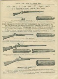  from the John P. Lovell Arms Co Catalog, Boston, Mass c.1886