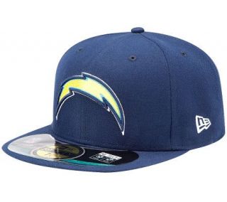 NFL Mens New Era San Diego Chargers Sideline Fitted Hat   A325576
