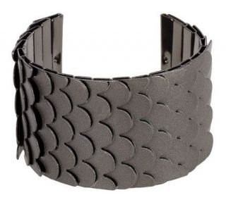 Wendy Williams Textured Snake Scale Style Cuff Bracelet   J265410