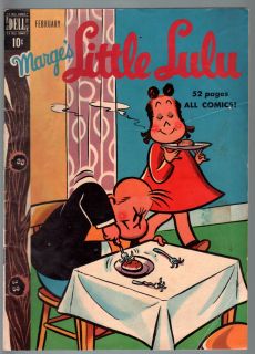  LITTLE LULU #20 1950 FEBRUARY TUBBY BAD COOKING COVER DELL G/VG G/VG