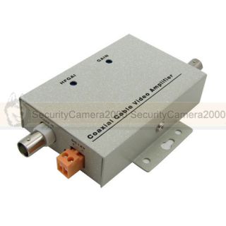Coaxial Cable BNC Video Signal Amplifier Booster for Security Camera