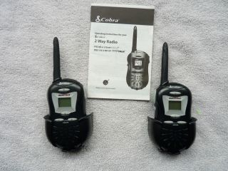 Cobra Micro Talk Walkie Talkies Two Way Radios FRS 110 2 Set of 2 with