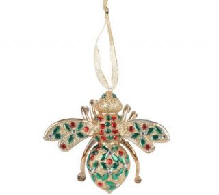 Joan Rivers 2009 Glitter Bee Ornament —