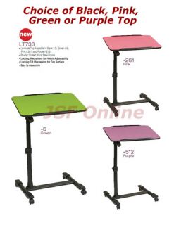  Adjustable Top & Tilt w/Steel Base Computer Laptop Cart Reading Stand