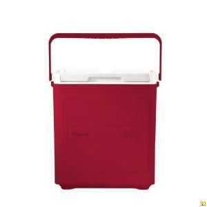 coleman coolers 18 qt party stacker cooler red