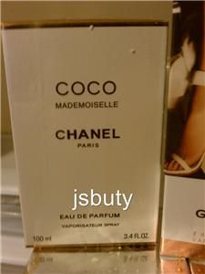 Chanel Coco Mademoiselle 3 4 EDP Womens Perfume Brand New