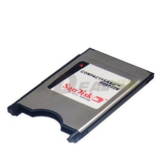 50 Pin CF Compact Flash Card to 68 Pin Laptop PCMCIA Reader Adapter