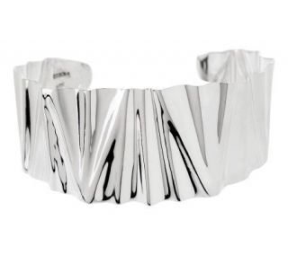 Dominique Dinouart Sterling Large Crinkle Cuff, 23.0g —