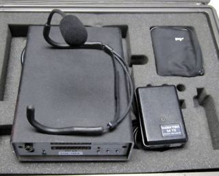 Comtek MR182 M72 Wireless Headset Mic System 184 600