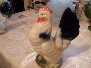 Royal Copley White Chicken Figurine Nice