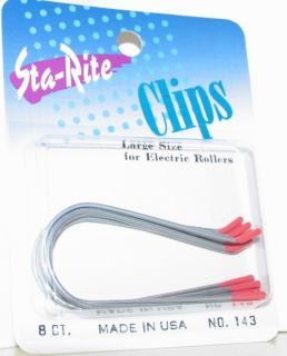  Replacement Clips Clamps Large Set of 8 Babyliss Clairol Caruso