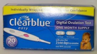 Clearblue Easy Digital Ovulation Test One Month Supply 20 Tests