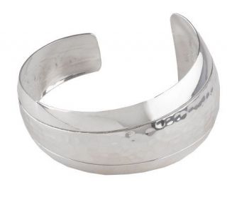 Dominique Dinouart Artisan Crafted Sterling Bold Cuff —
