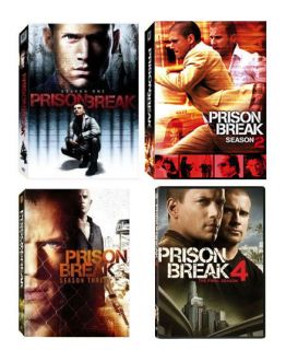 PRISON BREAK Complete Season 1 4 DVD Sets New 1 2 3 4 First Second