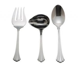 Reed & Barton 1800 3 Pc. Stainless Serve Set   H178324