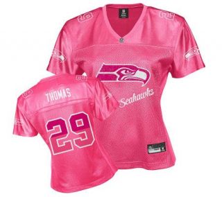 NFL Seattle Seahawks Earl Thomas Womens Pink Fem Fan Jersey
