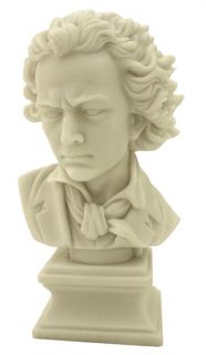 Beethoven Statue Classical Music Composer Bust 9