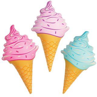 inflatable ice cream cone includes 1 inflatable ice cream cone that