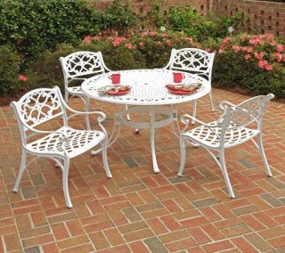 Home Styles Biscayne 5 Piece Outdoor Dining Set48 Table —