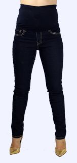 Fashionable Maternity Skinny Jeans with Elastic XS s M L XL Free
