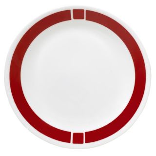 Corelle Livingware Urban Red 8 5 Lunch Plate 1060681