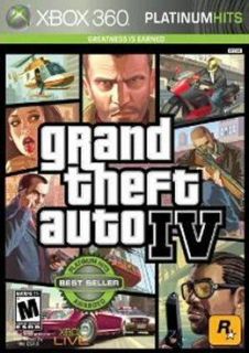 Grand Theft Auto IV 4 GTA Liberty City Xbox 360 New 710425390128