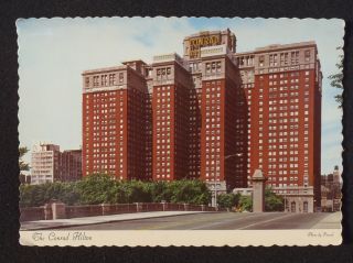 1960s The Conrad Hilton Hotel Chicago IL Cook Co Postcard Illinois
