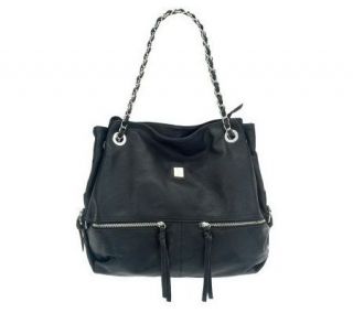 Couture by Kooba Maddie Satchel w/ Woven Chain Shoulder Straps 