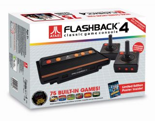   Flashback 4 Plug Play Classic Game Console Retro System 75in1 NEW