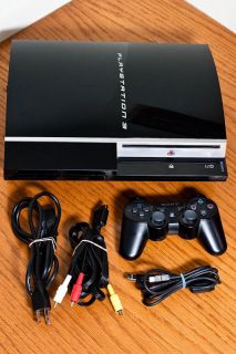 Sony PlayStation 3 80 GB Console PS3 with remote NTSC CECH K01 NR