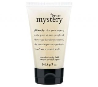 philosophy the great mystery one minute daily facial —