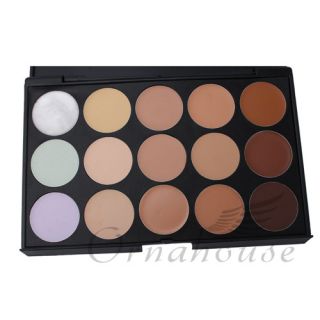  15 Color Eyeshadow Camouflage Concealer Palette Makeup Salon 37