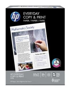Copy Print Paper HP Everyday Sheets Home Office Fax Equipment Printer