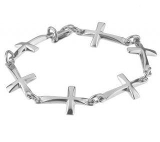 RLM Studio Sterling 8 Cross Link Bracelet —