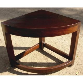 Brown Round Cocktail Sofa Wood Coffee Table with Hidden Stools Set